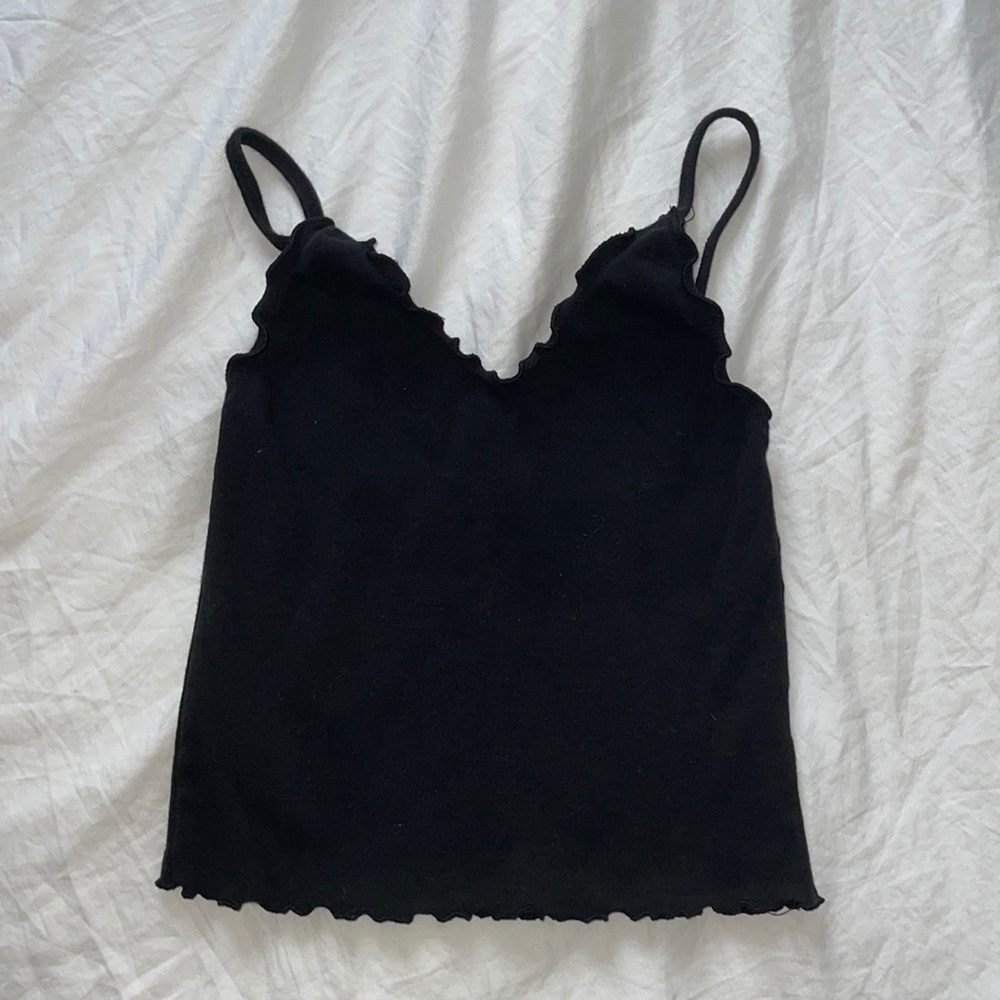 Brandy Melville Nicolette Ruffle Tank